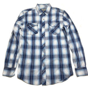 Skully Western Pearl Snap‎ Shirt